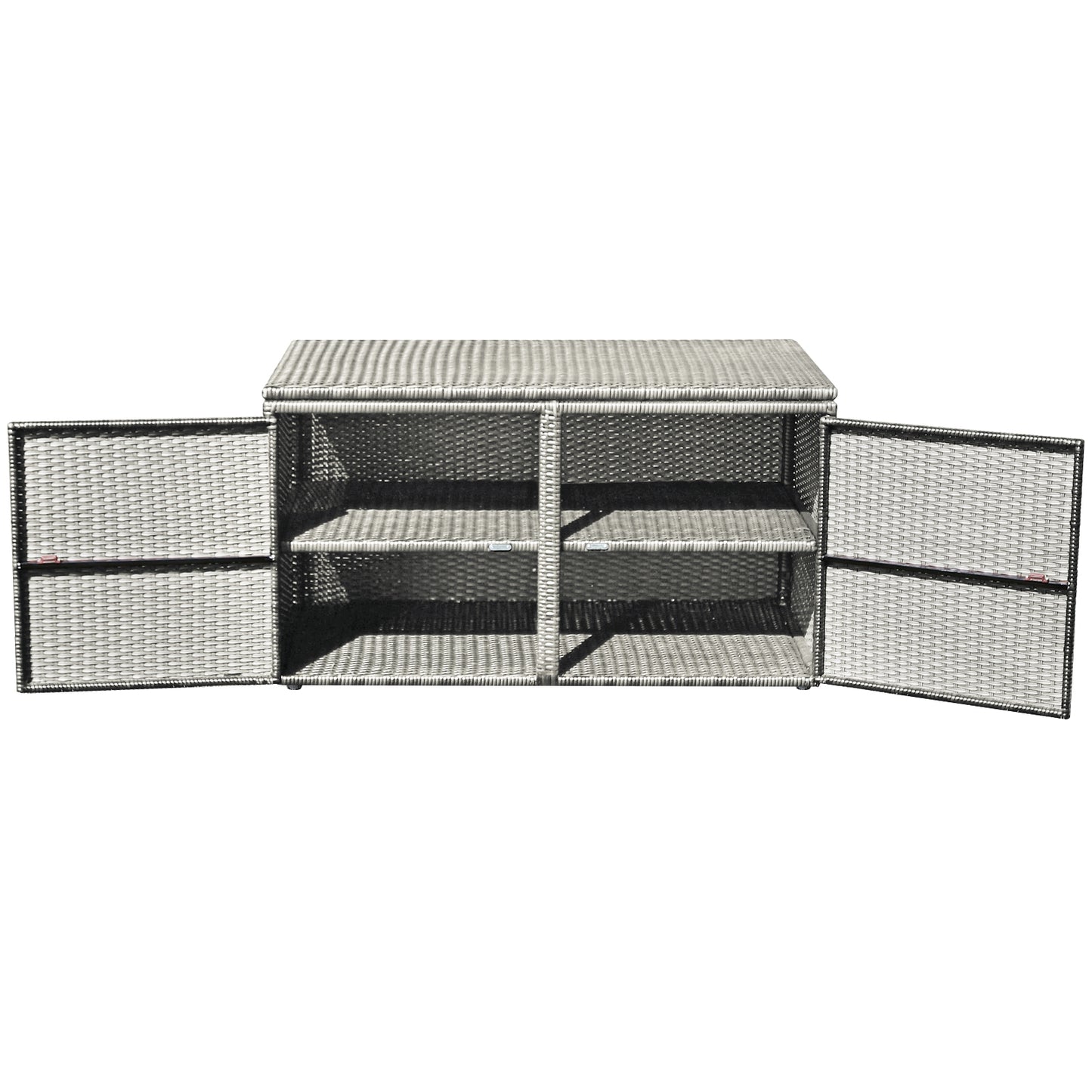 88 Gallon Rattan Storage Container Box, Gray Sheds & Outdoor Storage at Gallery Canada