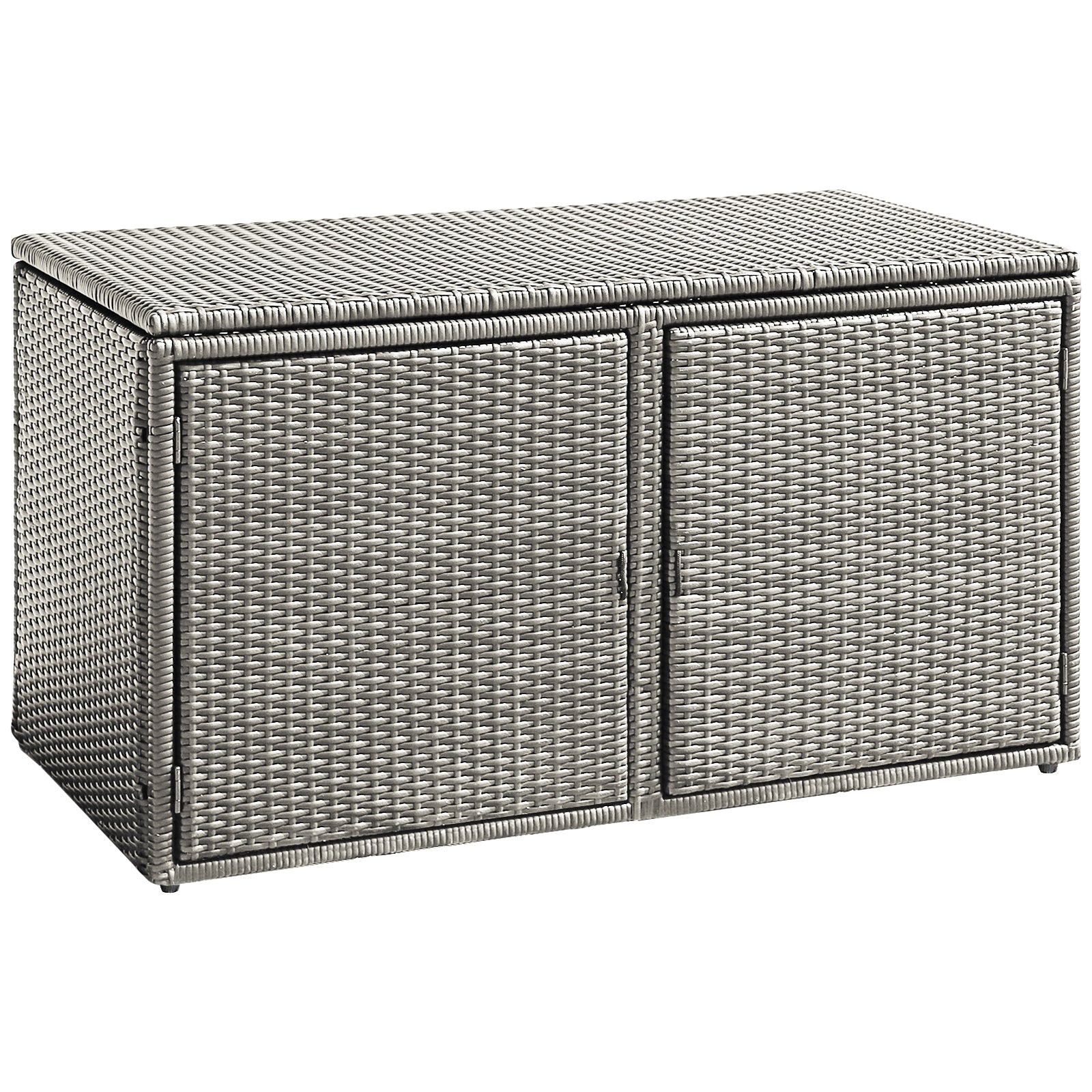 88 Gallon Rattan Storage Container Box, Gray Sheds & Outdoor Storage at Gallery Canada
