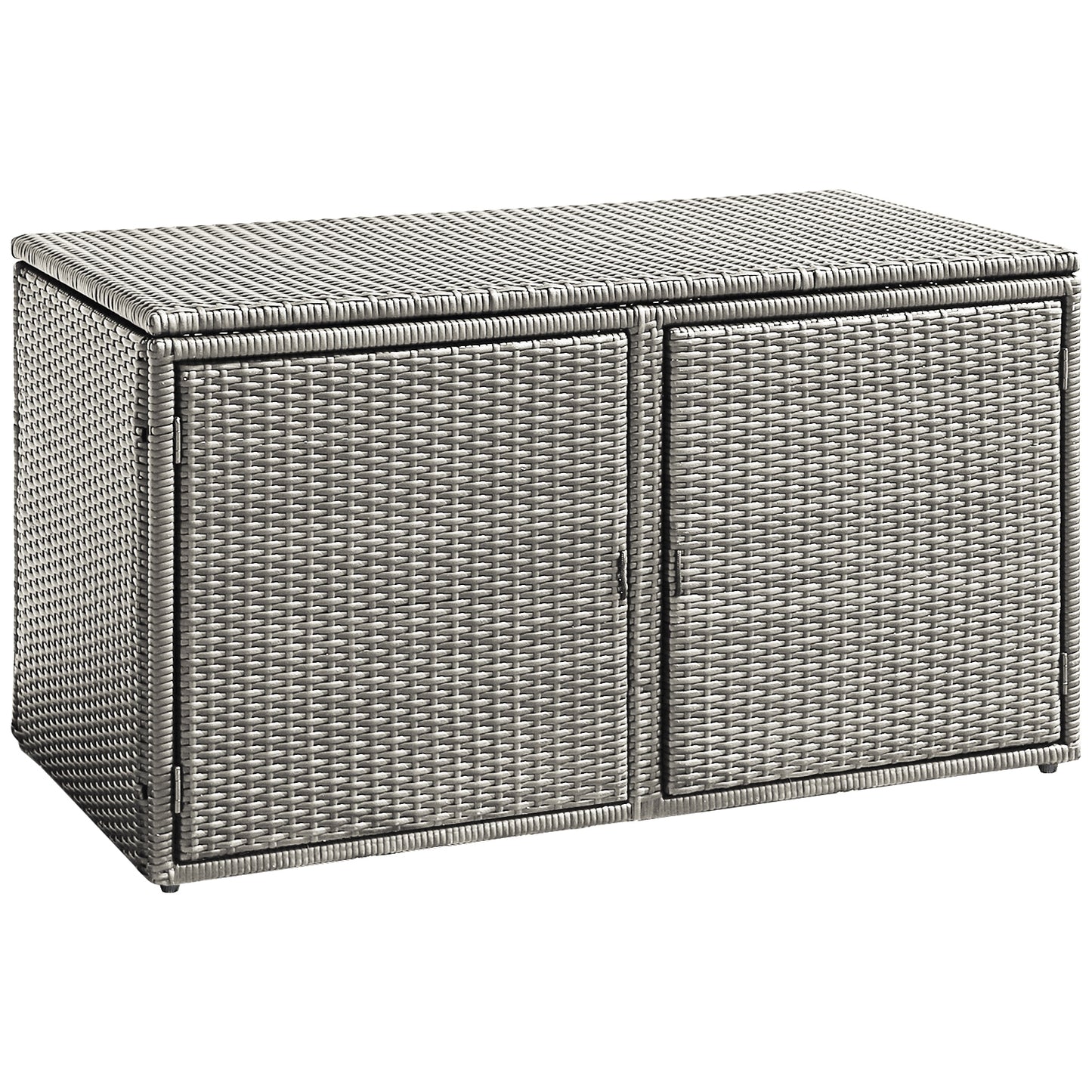 88 Gallon Rattan Storage Container Box, Gray Sheds & Outdoor Storage at Gallery Canada