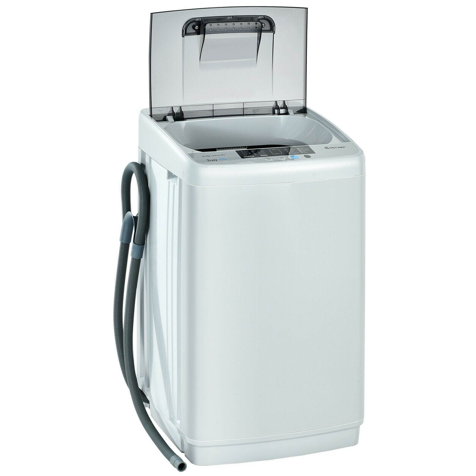 8.8 lbs Portable Full-Automatic Laundry Washing Machine with Drain Pump Washing Machines at Gallery Canada