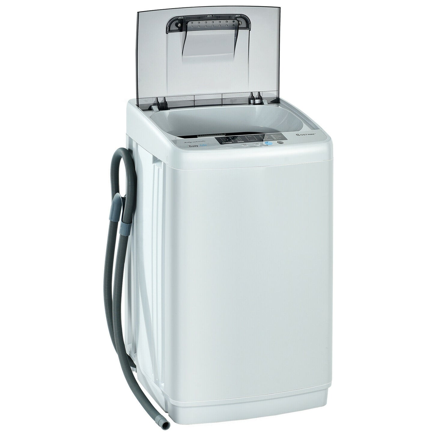 8.8 lbs Portable Full-Automatic Laundry Washing Machine with Drain Pump Washing Machines at Gallery Canada