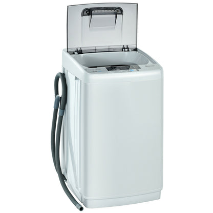 8.8 lbs Portable Full-Automatic Laundry Washing Machine with Drain Pump Washing Machines at Gallery Canada