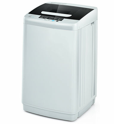 8.8 lbs Portable Full-Automatic Laundry Washing Machine with Drain Pump Washing Machines at Gallery Canada