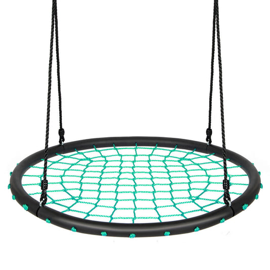 40 Inch Spider Web Tree Swing Set, Green at Gallery Canada
