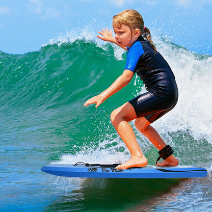 Super Lightweight Bodyboard Surfing with Leash EPS Core Boarding-M - Gallery Canada