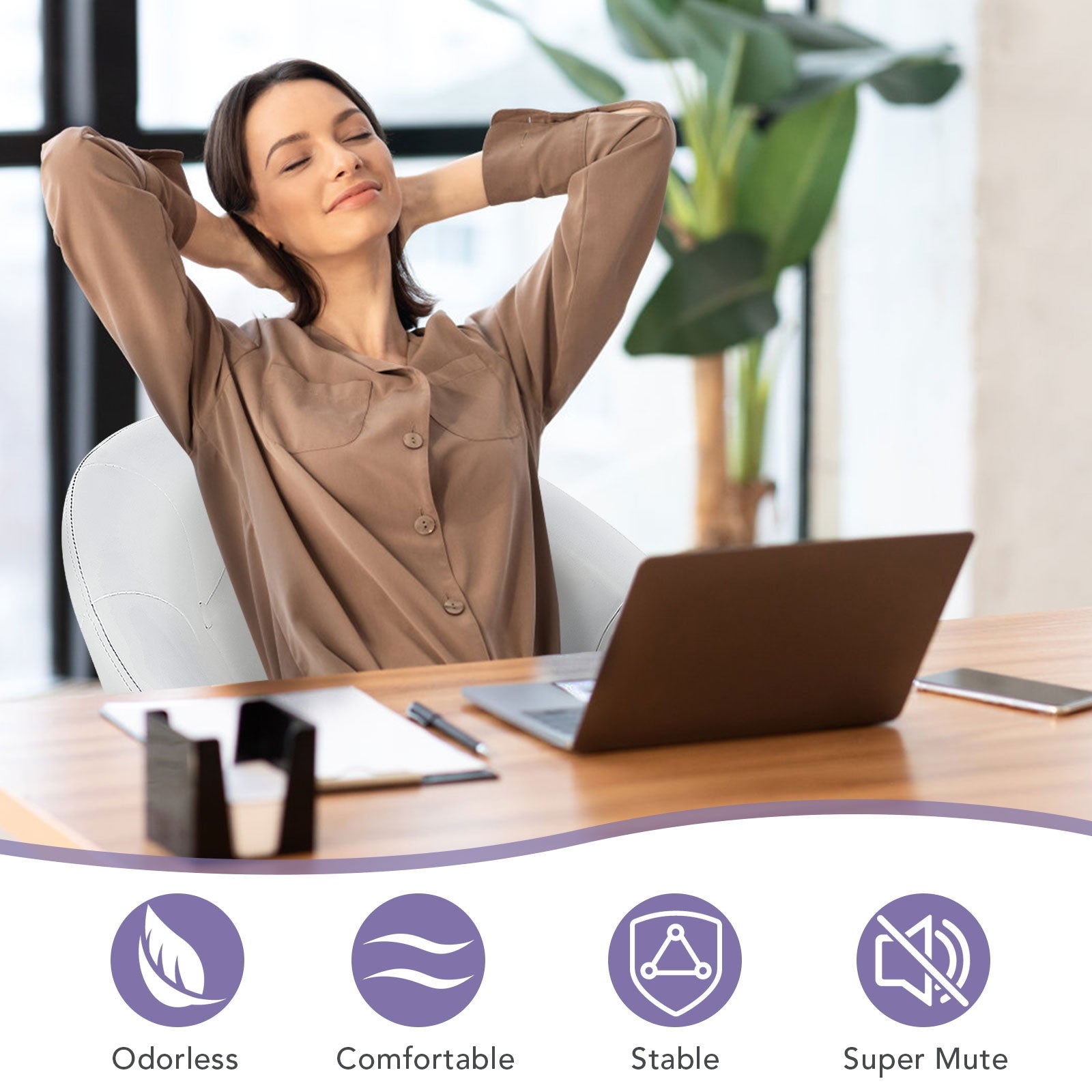 1 Piece Adjustable Modern Swivel Round Tufted, White Leisure Chairs at Gallery Canada