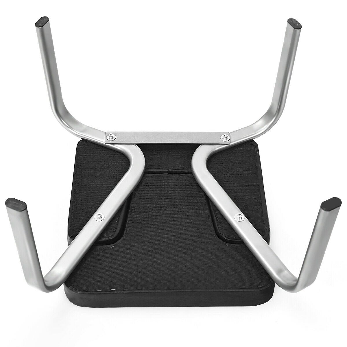 Yoga Iron Headstand Bench with PVC Pads for Family Gym, Black at Gallery Canada