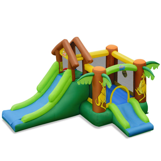 Kids Inflatable Jungle Bounce House Castle including Bag without Blower Bounce House As picture shows at Gallery Canada