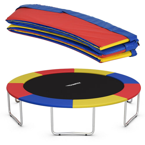 10Ft Waterproof Trampoline, Outdoor Indoor Safety, Multicolor