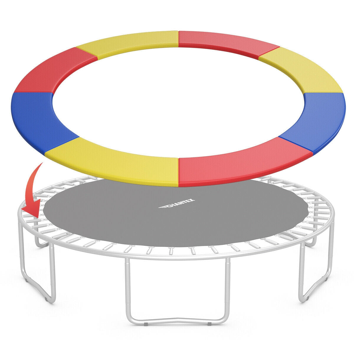 10Ft Waterproof Trampoline, Outdoor Indoor Safety, Multicolor Trampoline Accessories at Gallery Canada