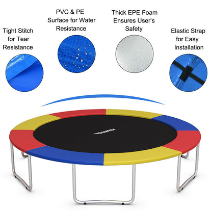 10Ft Waterproof Trampoline, Outdoor Indoor Safety, Multicolor Trampoline Accessories at Gallery Canada
