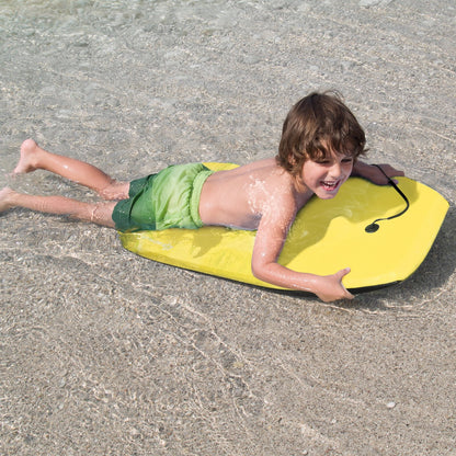 Super Lightweight Surfing Bodyboard-L, Yellow - Gallery Canada