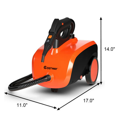 Heavy Duty Household Multipurpose Steam Cleaner with 18 Accessories, Orange Vacuums & Cleaners at Gallery Canada