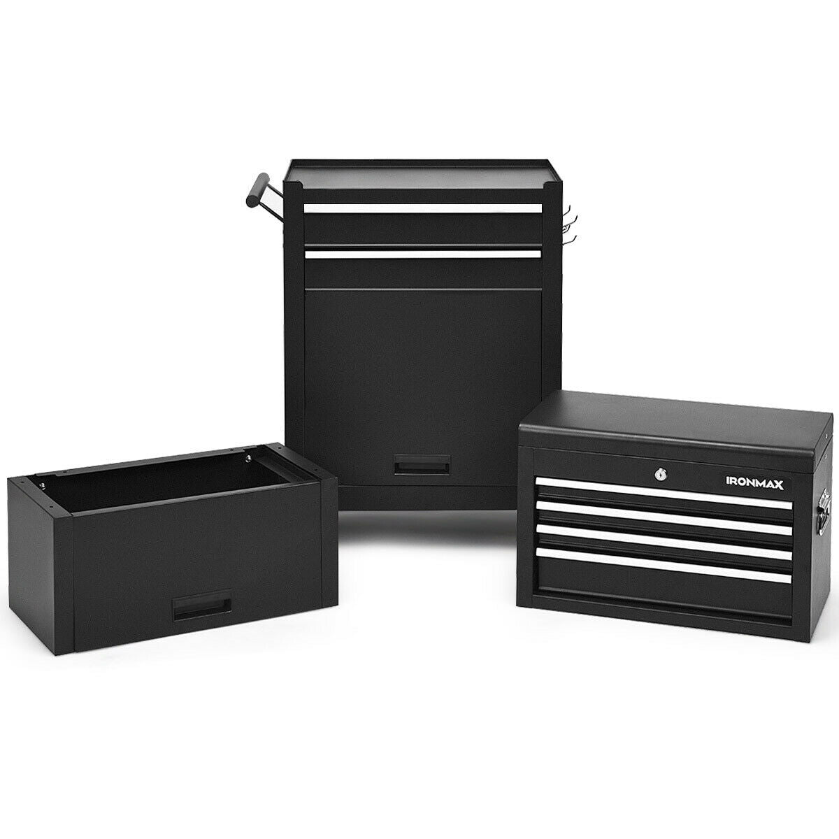 6-Drawer Tool Chest with Heightening Cabinet, Black Garden Tools at Gallery Canada