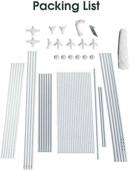 10 x 20 Feet Waterproof Canopy Tent with Tent Peg and Wind Rope Canopies at Gallery Canada