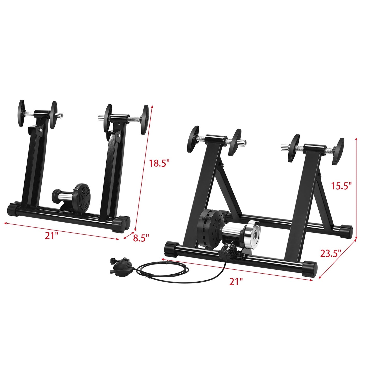 8 Adjustable Resistance Indoor Steel Bicycle Exercise Stand Exercise Bikes at Gallery Canada