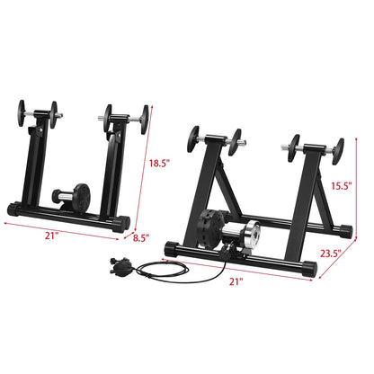 8 Adjustable Resistance Indoor Steel Bicycle Exercise Stand Exercise Bikes at Gallery Canada