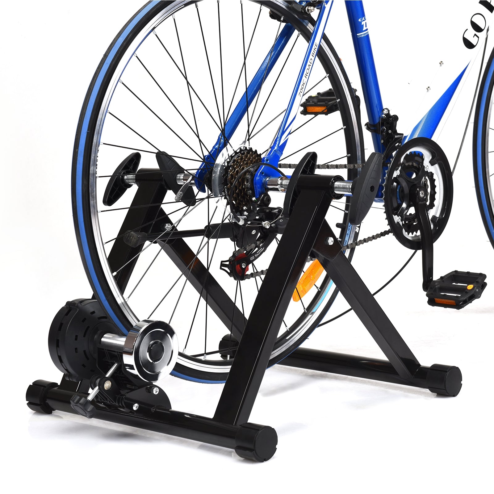 8 Adjustable Resistance Indoor Steel Bicycle Exercise Stand Exercise Bikes at Gallery Canada