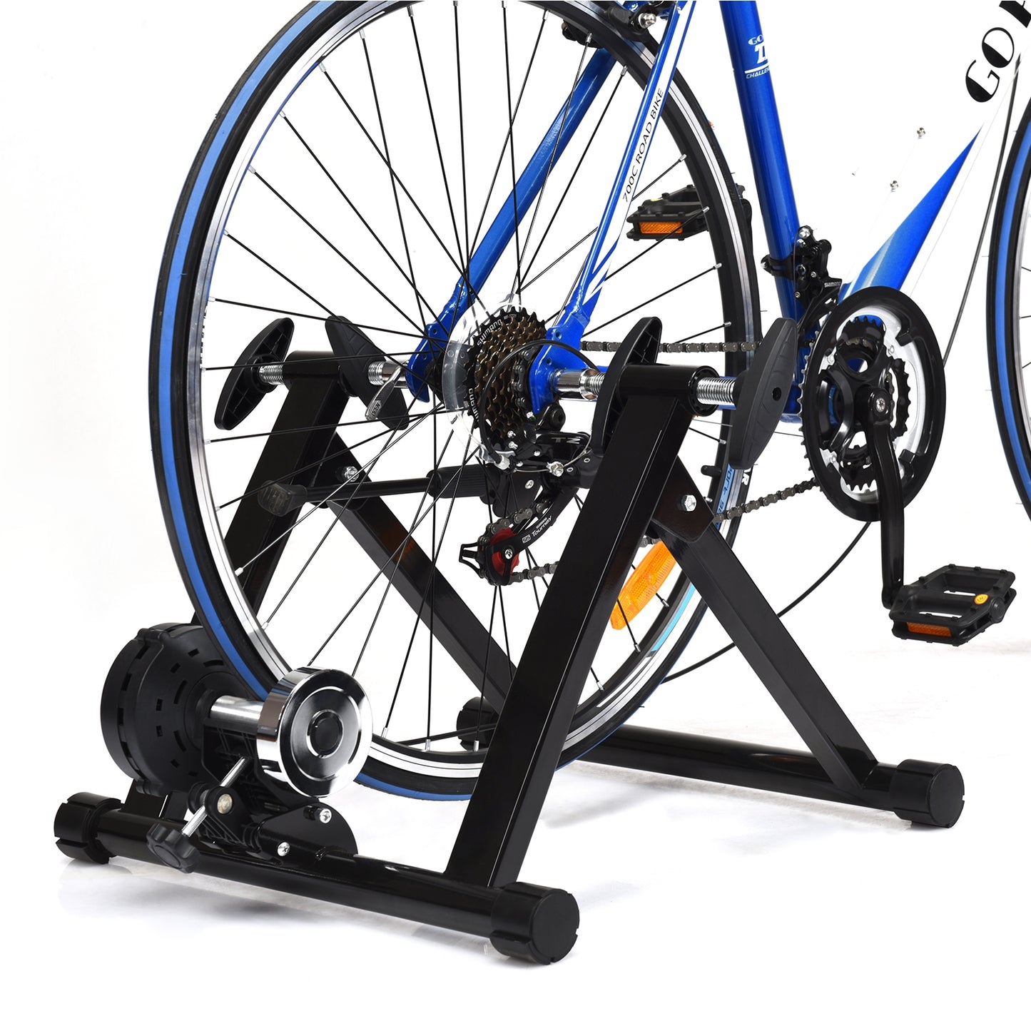 8 Adjustable Resistance Indoor Steel Bicycle Exercise Stand Exercise Bikes at Gallery Canada