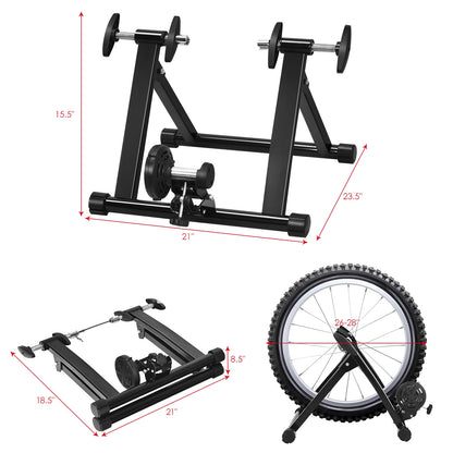 Portable Folding Steel Bicycle Exercise Stand Exercise Bikes at Gallery Canada