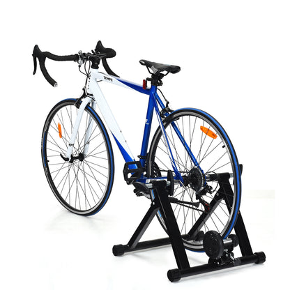 Portable Folding Steel Bicycle Exercise Stand Exercise Bikes at Gallery Canada