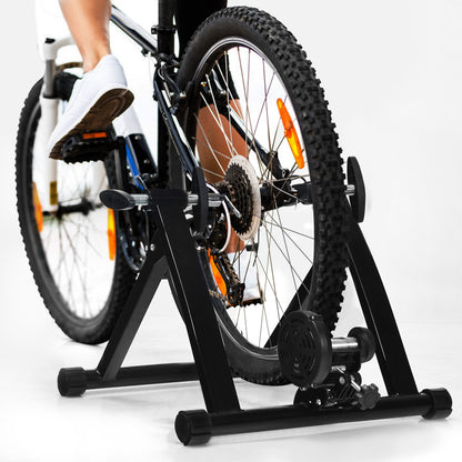 Portable Folding Steel Bicycle Exercise Stand Exercise Bikes at Gallery Canada
