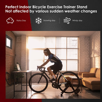 Portable Folding Steel Bicycle Exercise Stand Exercise Bikes at Gallery Canada