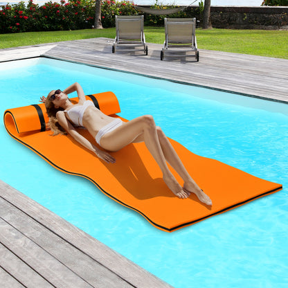 3-Layer Relaxing Tear-proof Water Mat, Orange Swimming at Gallery Canada