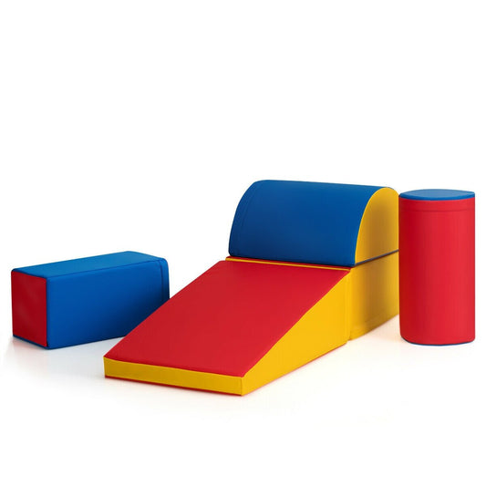 5-Piece Set Climb Activity Play Safe Foam Blocks, Red - Gallery Canada