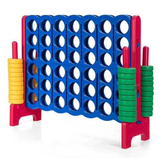 Jumbo 4-To-Score Game Set, 42 Rings, Red Lawn Games Red at Gallery Canada