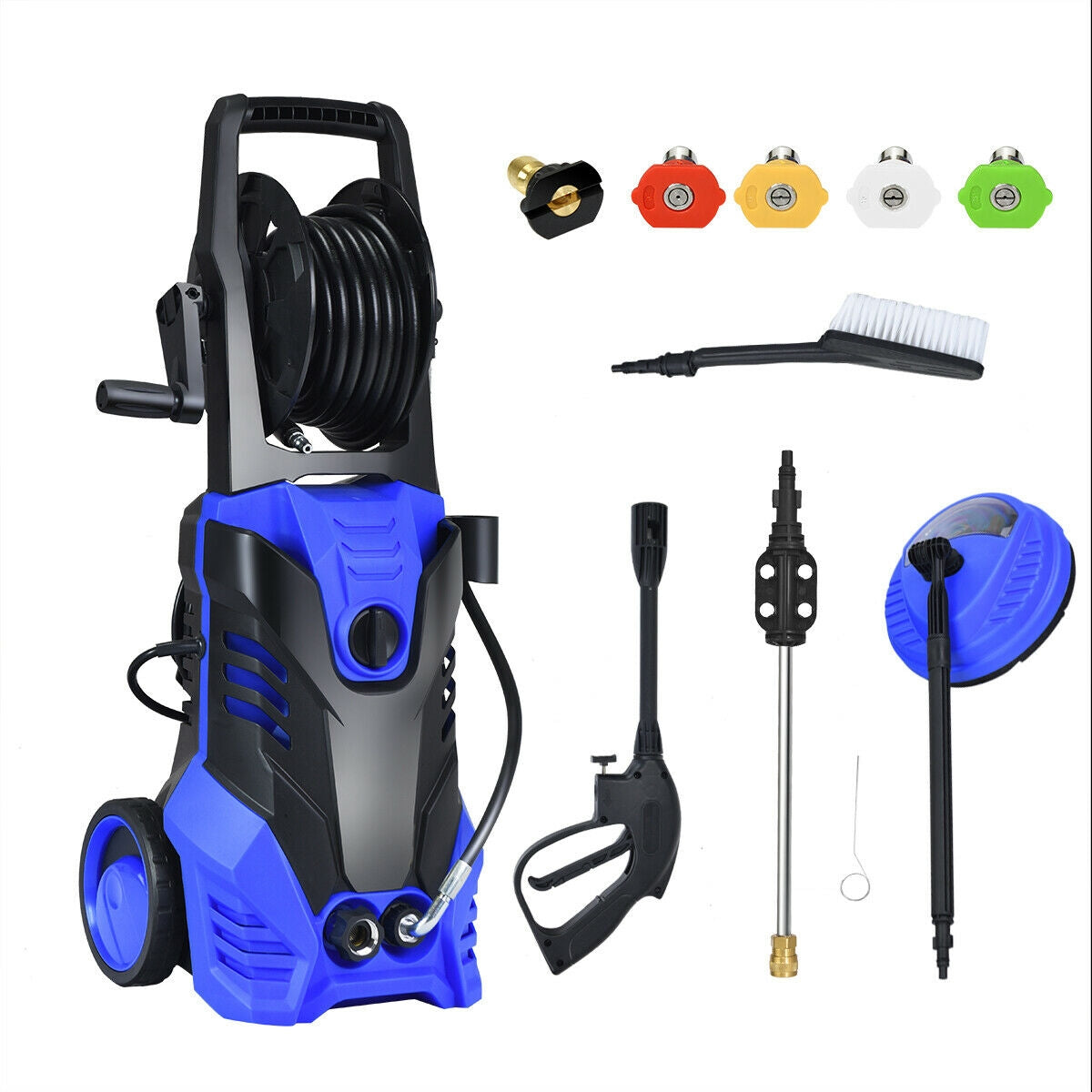 3000 PSI Electric High Pressure Washer With Patio Cleaner , Blue Pressure Washers at Gallery Canada