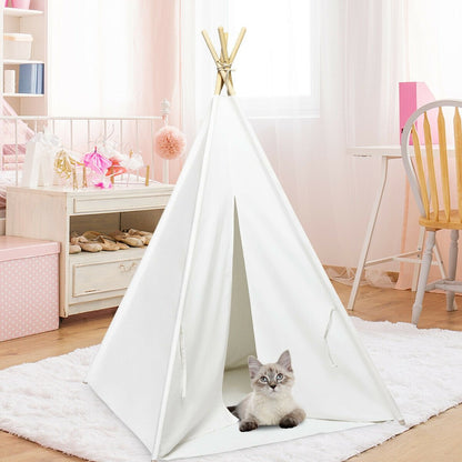 5.5 ft Portable Cotton Kids' Play Tent - Gallery Canada