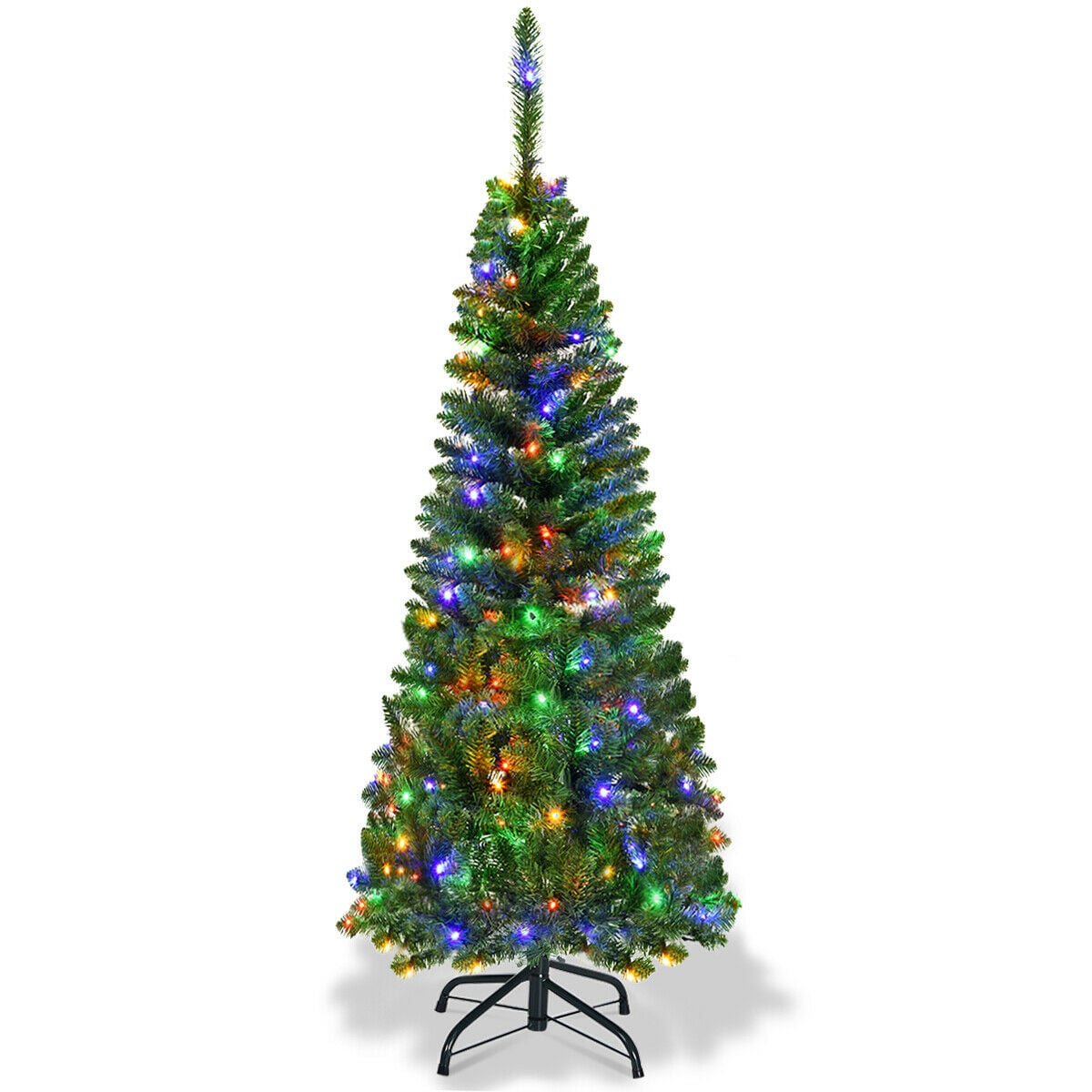 Artificial Pencil Christmas Tree, 4.5ft, Green Christmas Tree Green at Gallery Canada
