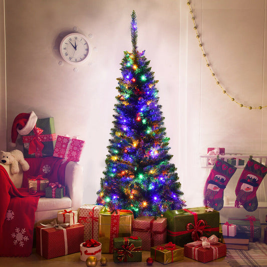 Artificial Pencil Christmas Tree, 4.5ft, Green Christmas Tree Green at Gallery Canada