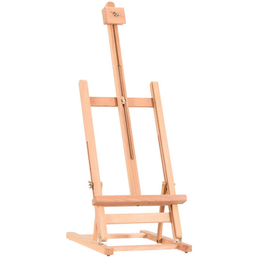 Adjustable Portable Wood Tabletop Easel H-Frame for Artist Painting Display at Gallery Canada
