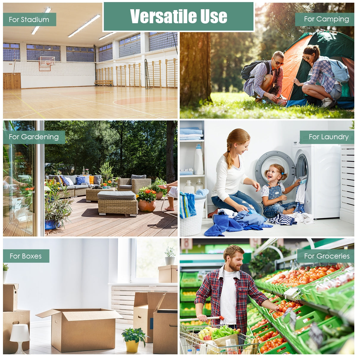 Folding Shopping Cart Basket Rolling Trolley with Adjustable Handle, Black Kitchen Tools at Gallery Canada