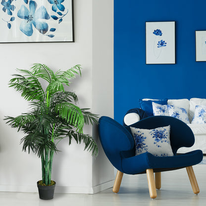 3.5 Feet Artificial Areca Palm Decorative Silk Tree with Basket, Green Faux Plants at Gallery Canada