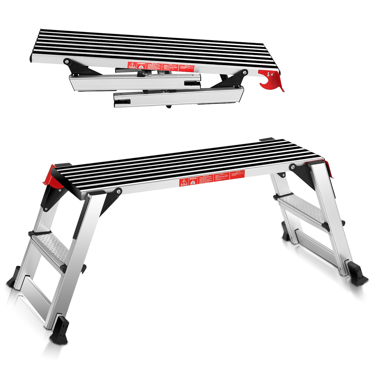 330 lbs Aluminum Folding Non-slip Drywall Step Stool Ladder Kitchen Tools at Gallery Canada