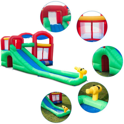 Inflatable Moonwalk Slide Bounce House with Storage Bag - Gallery Canada