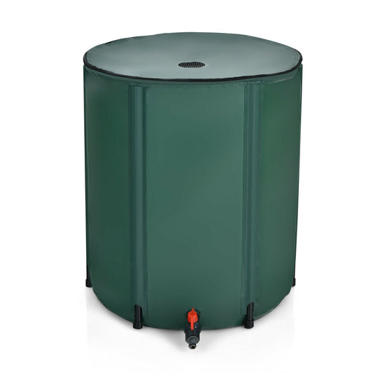 60 Gallon Collapsible Rain Barrel, Water Collector, Green Watering & Irrigation Green at Gallery Canada
