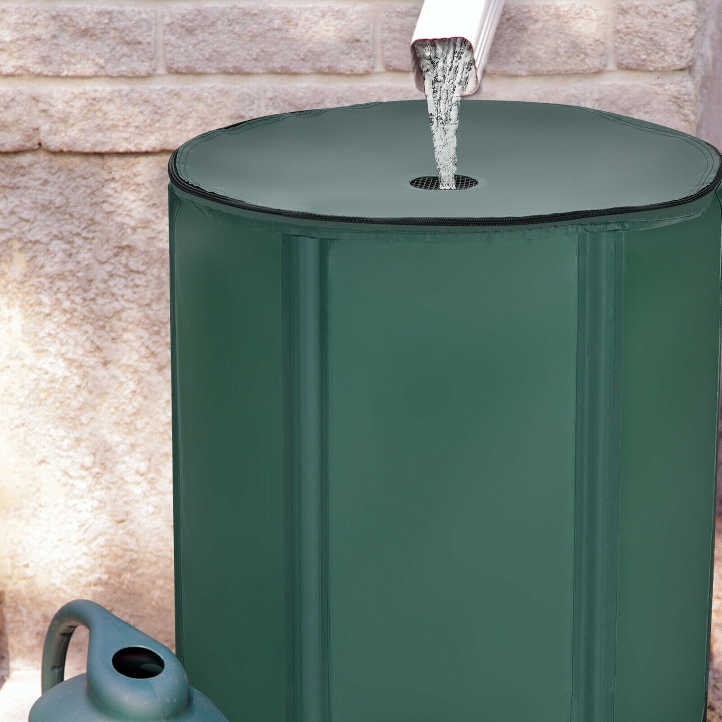 60 Gallon Collapsible Rain Barrel, Water Collector, Green Watering & Irrigation at Gallery Canada