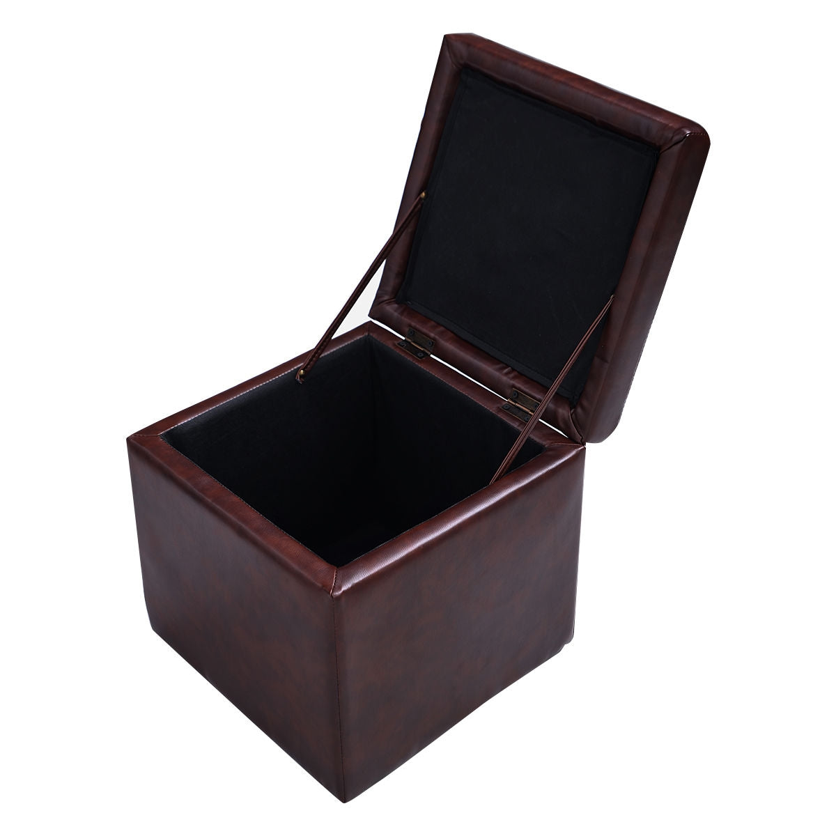 Ottoman Pouffe Storage Box Lounge Seat Footstools , Brown Ottomans at Gallery Canada