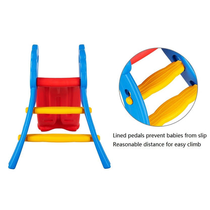 Indoor Outdoor Children Folding Up-down Slide, Red Climbers & Slides at Gallery Canada