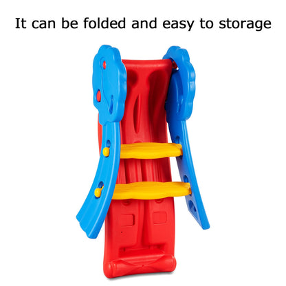 Indoor Outdoor Children Folding Up-down Slide, Red Climbers & Slides at Gallery Canada