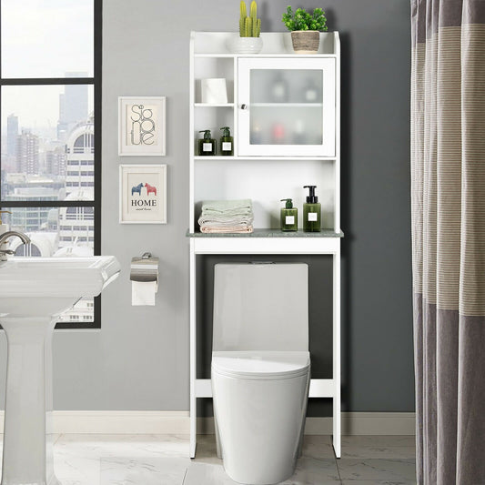 Space Saver White Over-the-Toilet Cabinet - Gallery Canada