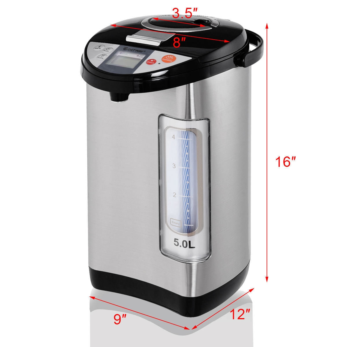 5-liter Electric LCD Water Boiler and Warmer Water Dispensers at Gallery Canada