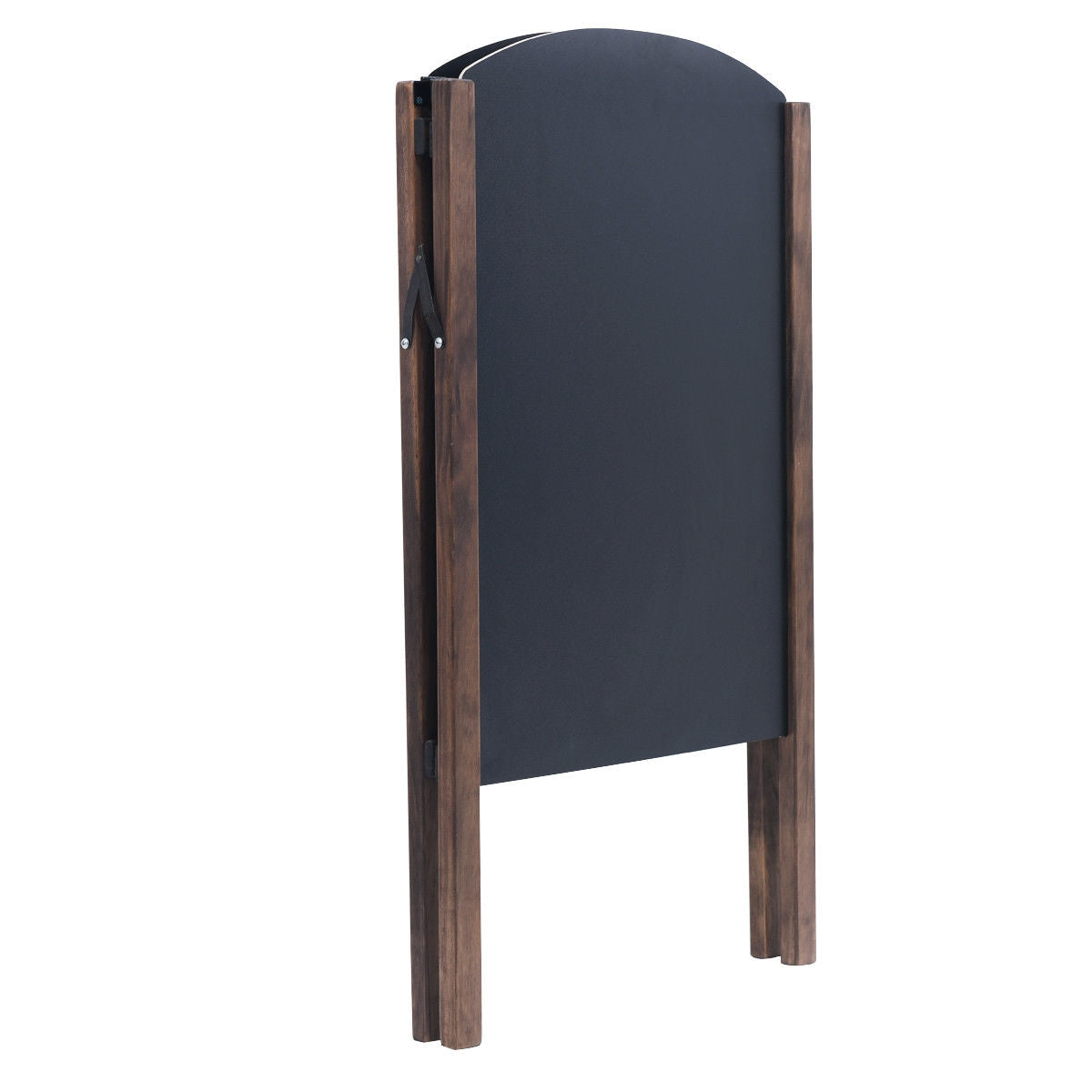 40 Inch Wood A-Frame Sidewalk Wedding Signage Chalkboard, Black Outdoor Decor at Gallery Canada