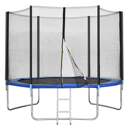 10 Feet Combo Bounce Jump Safety Trampoline with Spring Pad Ladder Trampolines at Gallery Canada