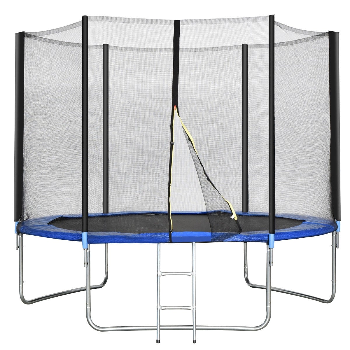 10 Feet Combo Bounce Jump Safety Trampoline with Spring Pad Ladder Trampolines at Gallery Canada