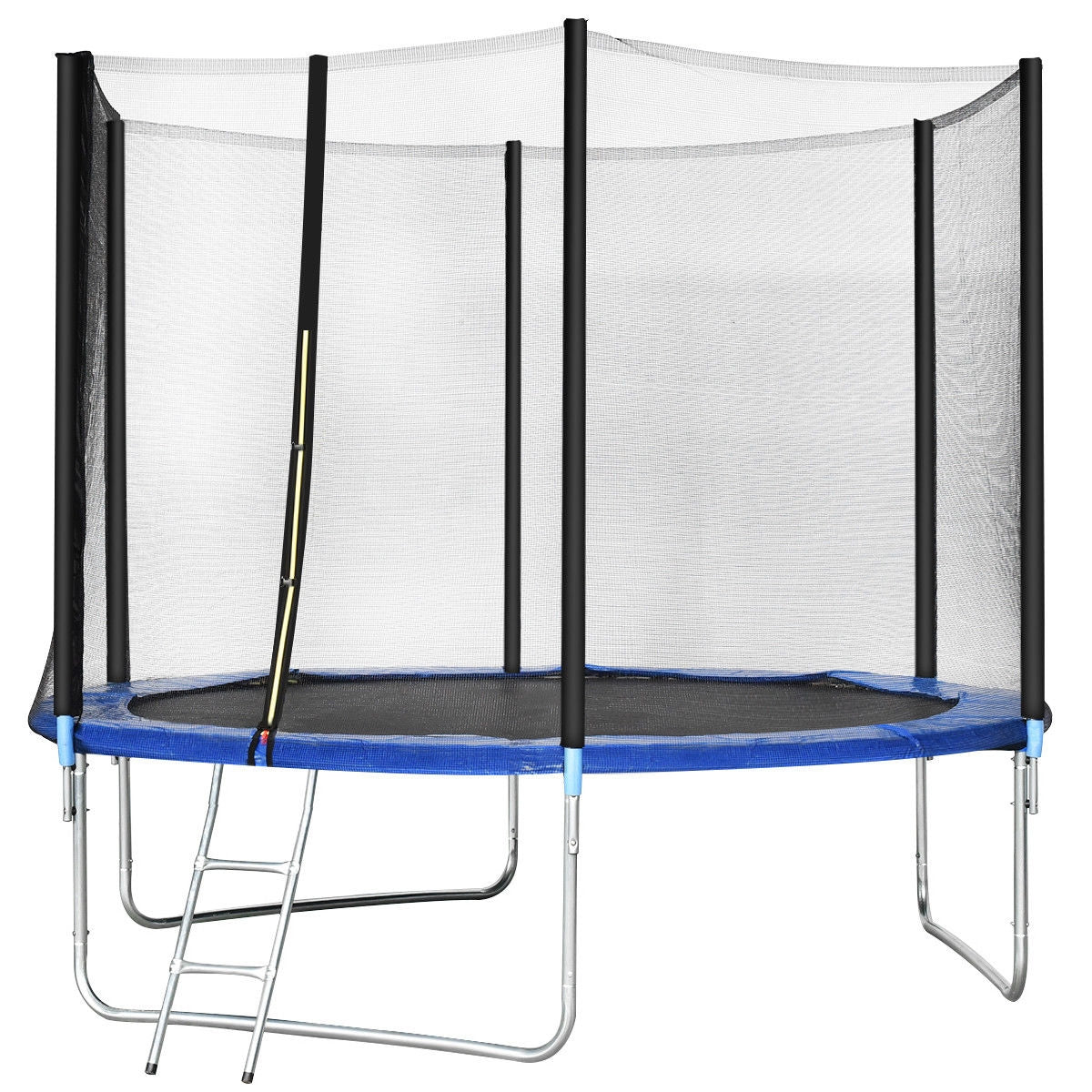 10 Feet Combo Bounce Jump Safety Trampoline with Spring Pad Ladder Trampolines at Gallery Canada